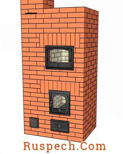 кирпичная 5 х 2,5 кирпича