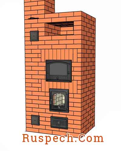 кирпичная 5 х 2,5 кирпича